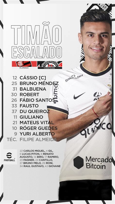 Corinthians Define Escala O Para Enfrentar O Flamengo Pelo