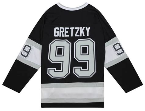 Mitchell Ness Los Angeles Kings Gretzky Nhl Blue Line Jersey