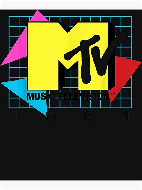 "Mtv music television logo" Poster for Sale by KirkYang | Redbubble