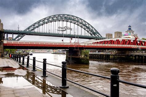 Tyne Bridge Newcastle 3 Mixed Media By Smart Aviation Fine Art America