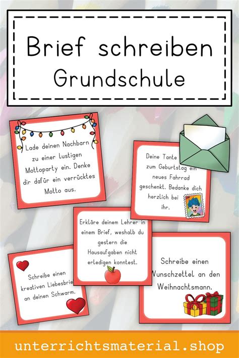 Brief Schreiben Grundschule In Brief Schreiben Grundschule