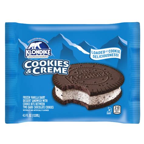 Klondike Cookies And Cream Ice Cream Sandwich 1ct Delivered In As Fast As 15 Minutes Snap Ebt