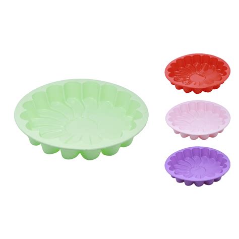 Forma De Silicone Para Bolo Pudim Torta Assadeira Redonda Shopee Brasil