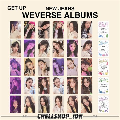 Photocard Newjeans Get Up Weverse Albums Shopee Philippines