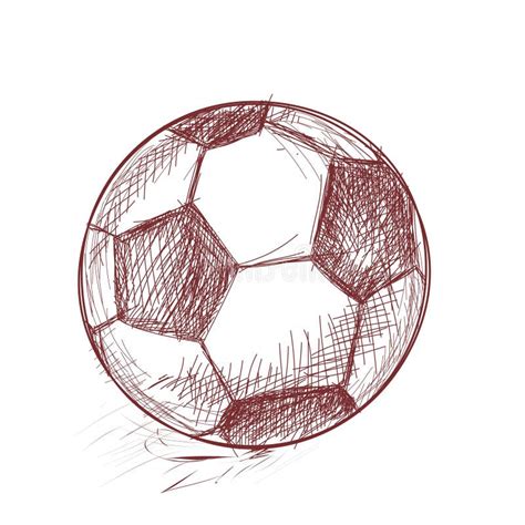 Soccer Pencil Drawing