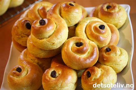 Verdens beste Lussekatter | Det søte liv