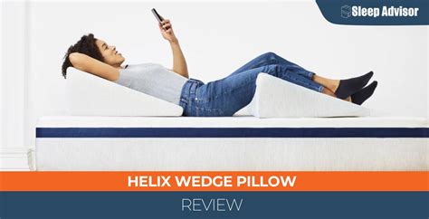 Helix Wedge Pillow Review - Sleep Advisor