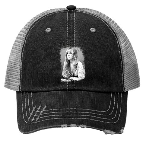 Stevie Nicks Trucker Hats, Fleetwood Mac Trucker Hats, Retro Stevie Nicks Trucker Hats Designed ...