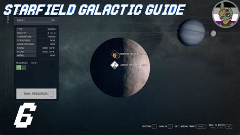 Starfield Galactic Guide 6 Thalassa Olympus Youtube