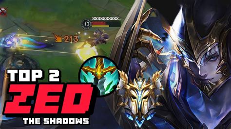 Wild Rift Zed Top 2 Zed Galaxy Slayer Gameplay Sovereign Ranked YouTube