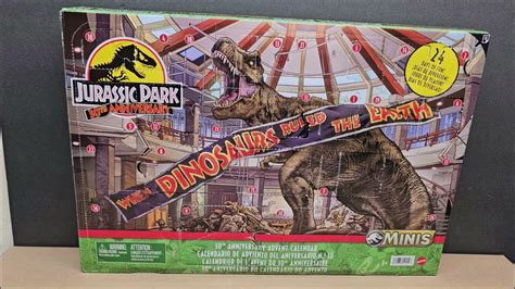 Day 16 Jurassic Park Advent Calendar Youtube