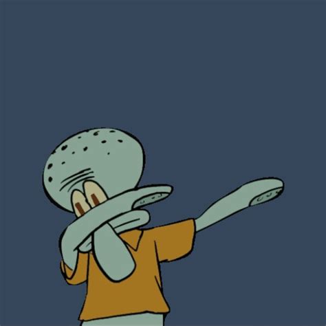 Squidward Dab Blank Template Imgflip