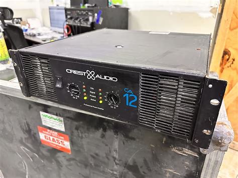 Crest Audio Ca12 2 Channel Professional Power Amplifier Reverb