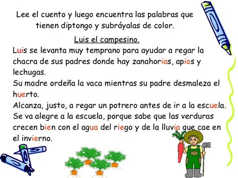 Lectura De Diptongo Y Hiato Buscar Con Google