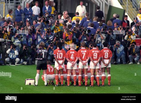 Soccer European Championships Sweden 1992 Semi Final Holland V