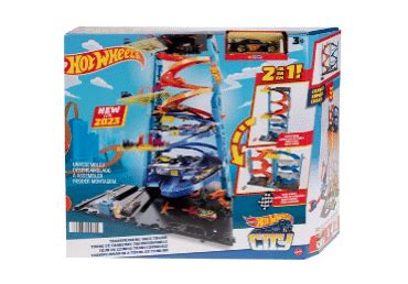 Rinkinys HOT WHEELS TRANSFORMUOJAMAS BOKŠTAS 1 vnt BARBORA