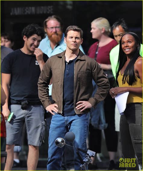 Photo: james marsden tika sumpter sonic the hedgehog set 04 | Photo ...