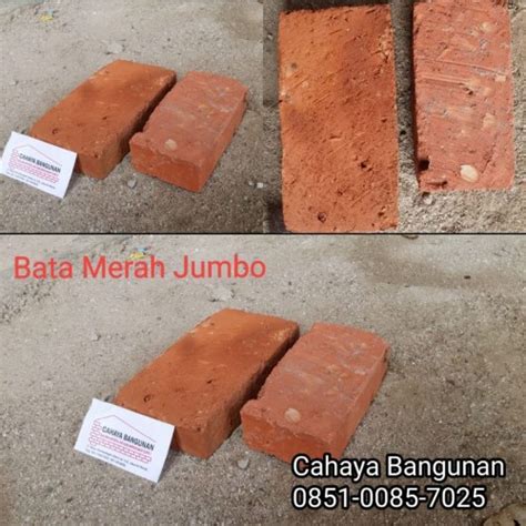 Jual Batu Bata Merah Jumbo Besar Bangunan Rumah Material Truck Grade