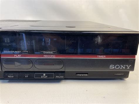 Sony EV A80 Video 8 Cassette Recorder VCR Deck Partially Tested EBay