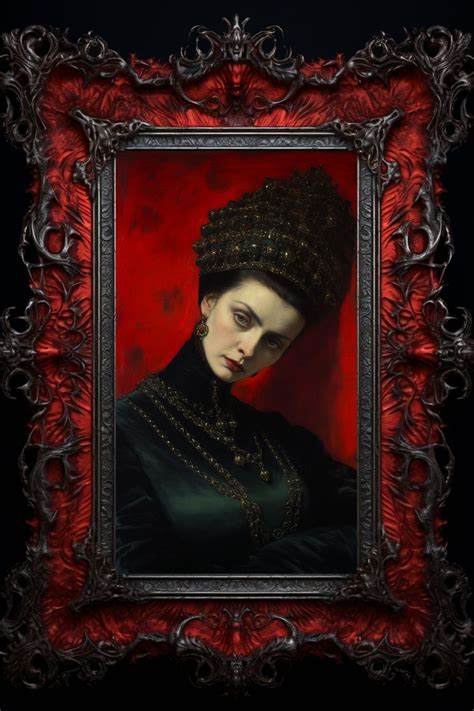 Countess Elizabeth Bathory Art Print Wall Hanging Home Decor - Etsy