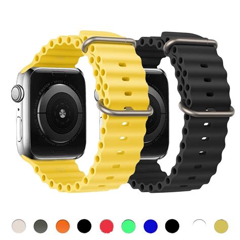 Pulseira Oceana Para Apple Watch Band 49mm 45mm 44mm 40mm 41mm 42mm 49