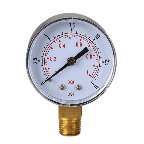 Ts Psi Psi Fuel Air Compressor Low Pressure Gauge Bar