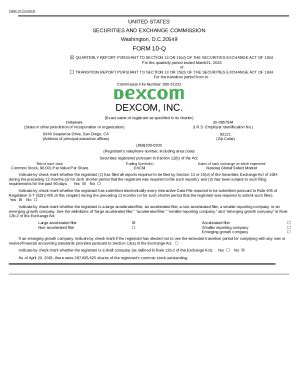 Dexcom Inc Edgar Online Pro Doc Template Pdffiller