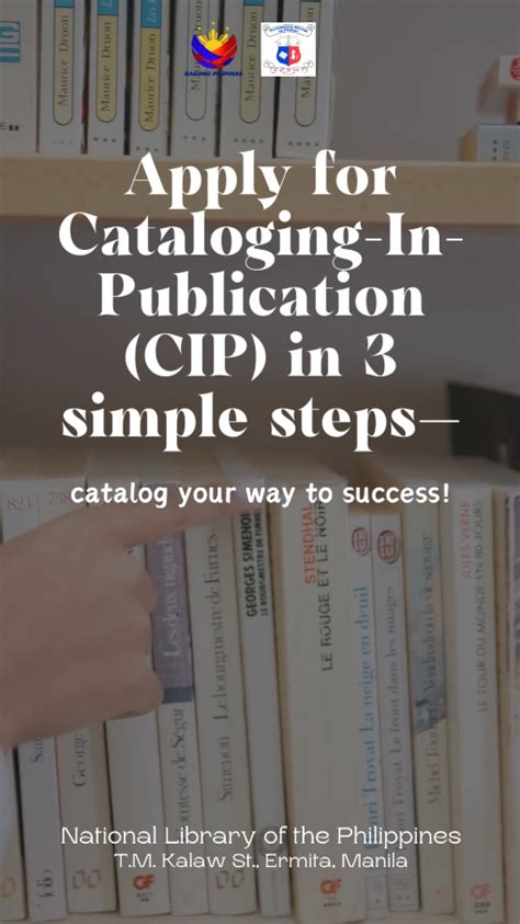 Cataloging In Publication Cip National Library Of The Philippines