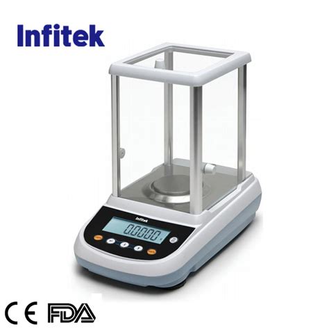 Infitek 0 0001g 210g 610g Analytical Balance Internal Calibration