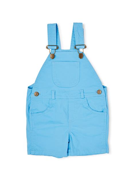 Classic Summer Denim Overall Shorts Bonton