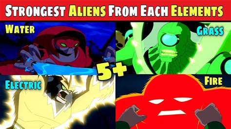 top strongest aliens   elements ben   aliens ben