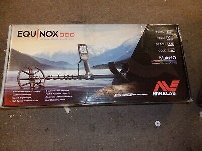 MINELAB 3720 0002 Equinox 800 Metal Detector New In Box EBay