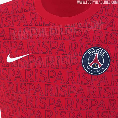 Nike Psg Pre Match Shirt Leaked Footy Headlines