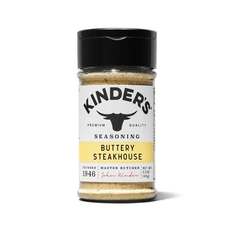 kinders buttery steakhouse seasoning  oz walmartcom