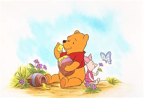 Winnie The Pooh Cartoon Picture and Wallpaper