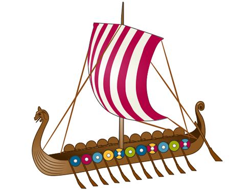 Viking Ship Clip Art - ClipArt Best