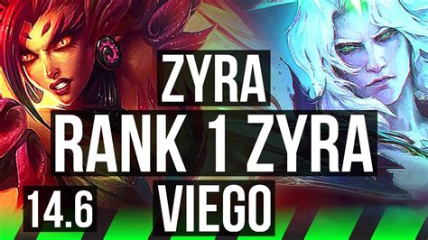 Zyra Vs Viego Jng Rank Zyra Kr Challenger Youtube