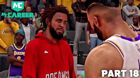 Nba 2k23 Mycareer Mode Walkthrough Part 18 Hanging Out With J Cole Ps5 Youtube