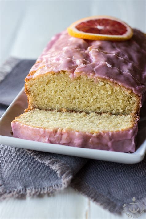 Glazed Blood Orange Loaf The Beach House Kitchen