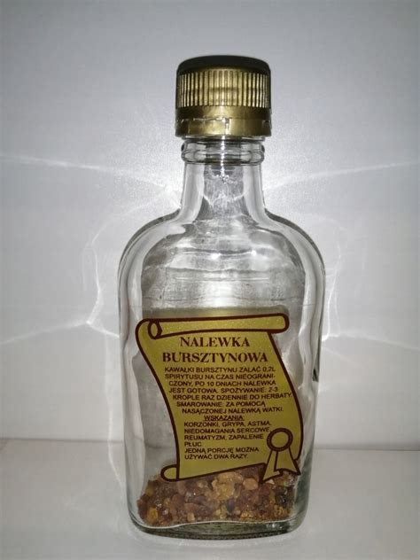 Nalewka bursztynowa bursztyn bałtycki 200 ml 13107166891