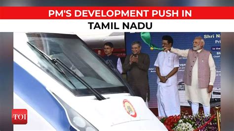 Chennai PM Narendra Modi Flags Off Vande Bharat Express Inaugurates