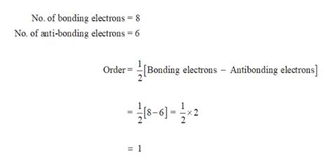 Answered: Predict the bond order for the molecule… | bartleby