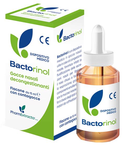 Bactorinol Gocce Nasali Ml Prodotto Dispositivo Medico Della