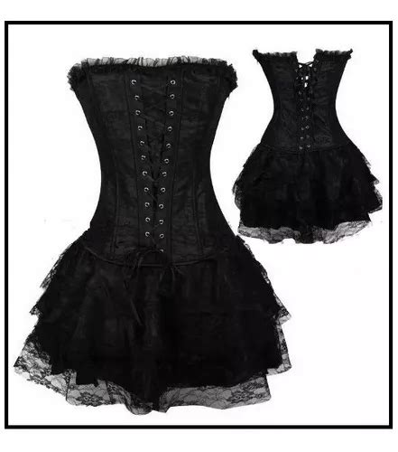 Corset Corselet Lingerie Espartilho Gotico Steem Punk Frete grátis