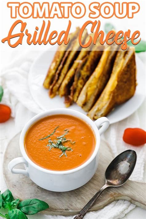 Grilled Cheese Sandwich And Tomato Soup Recipe Nothing More Comforting Then A Homemade Bowl Of