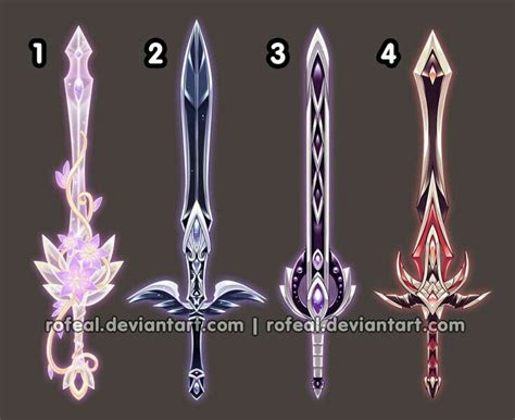 Cool Anime Sword Designs