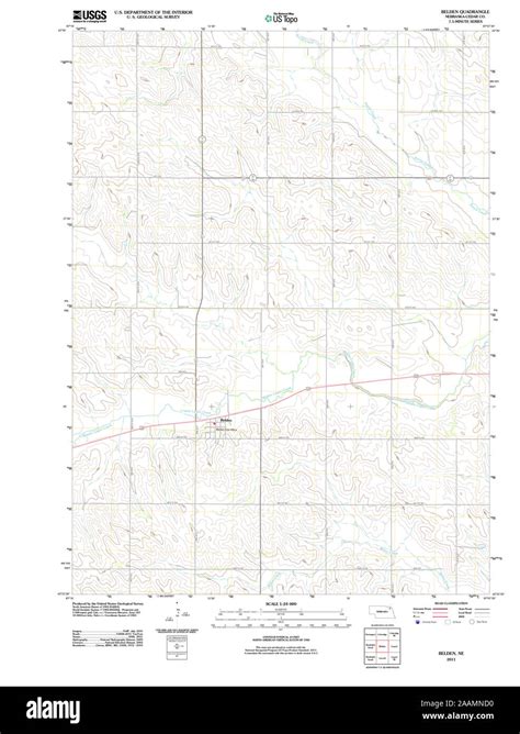 Map Of Belden Hi Res Stock Photography And Images Alamy