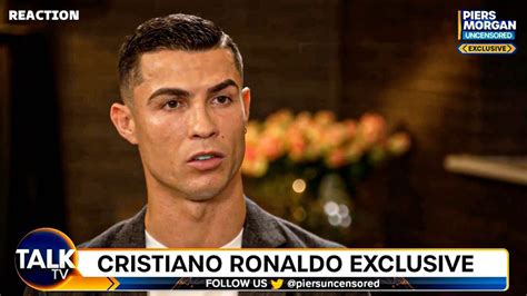 Ronaldo S Interview With Piers Morgan Man Utd Betrayed Me I Don T Respect Ten Hag