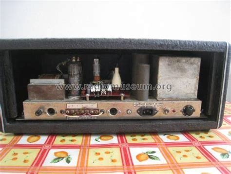 Show Bass III Ampl Mixer Krundaal Davoli Parma Build 1967