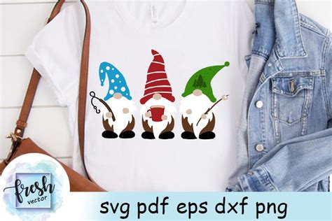 Camping Gnomes Svg Camping SVG Three camper dwarfs